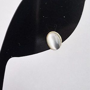 Last pair! STAR QUARTZ sterling silver EARRINGS new